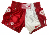 Ruby Red F-SPORT Muay Thai Shorts