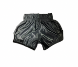 Black SPF Muay Thai Shorts