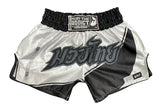 White Firestorm Muay Thai Shorts