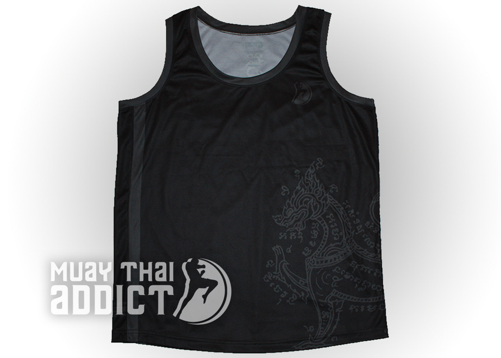 Phaya Rachasi Jersey - Grey on Black