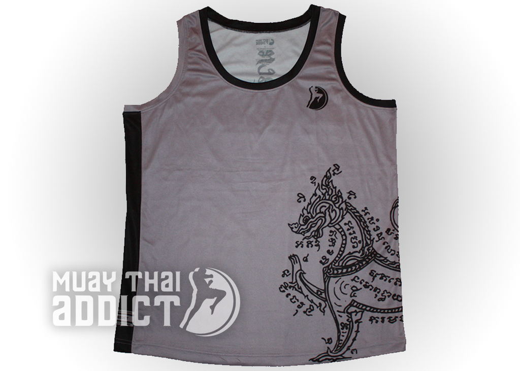 Phaya Rachasi Jersey - Black on Grey
