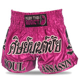 Pink Kevin Ross Muay Thai Shorts