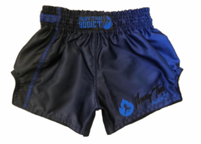 BLUE SPF Muay Thai Shorts