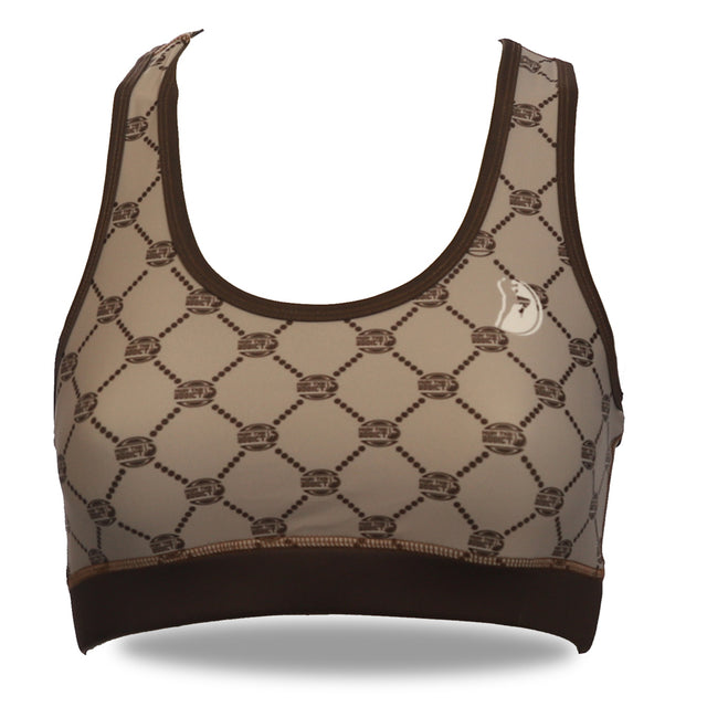 MTA Racerback Sport Bra - Beige