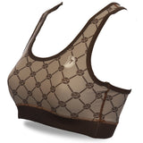 MTA Racerback Sport Bra - Beige