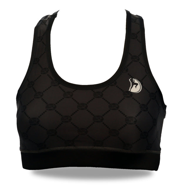 MTA Racerback Sport Bra - Grey
