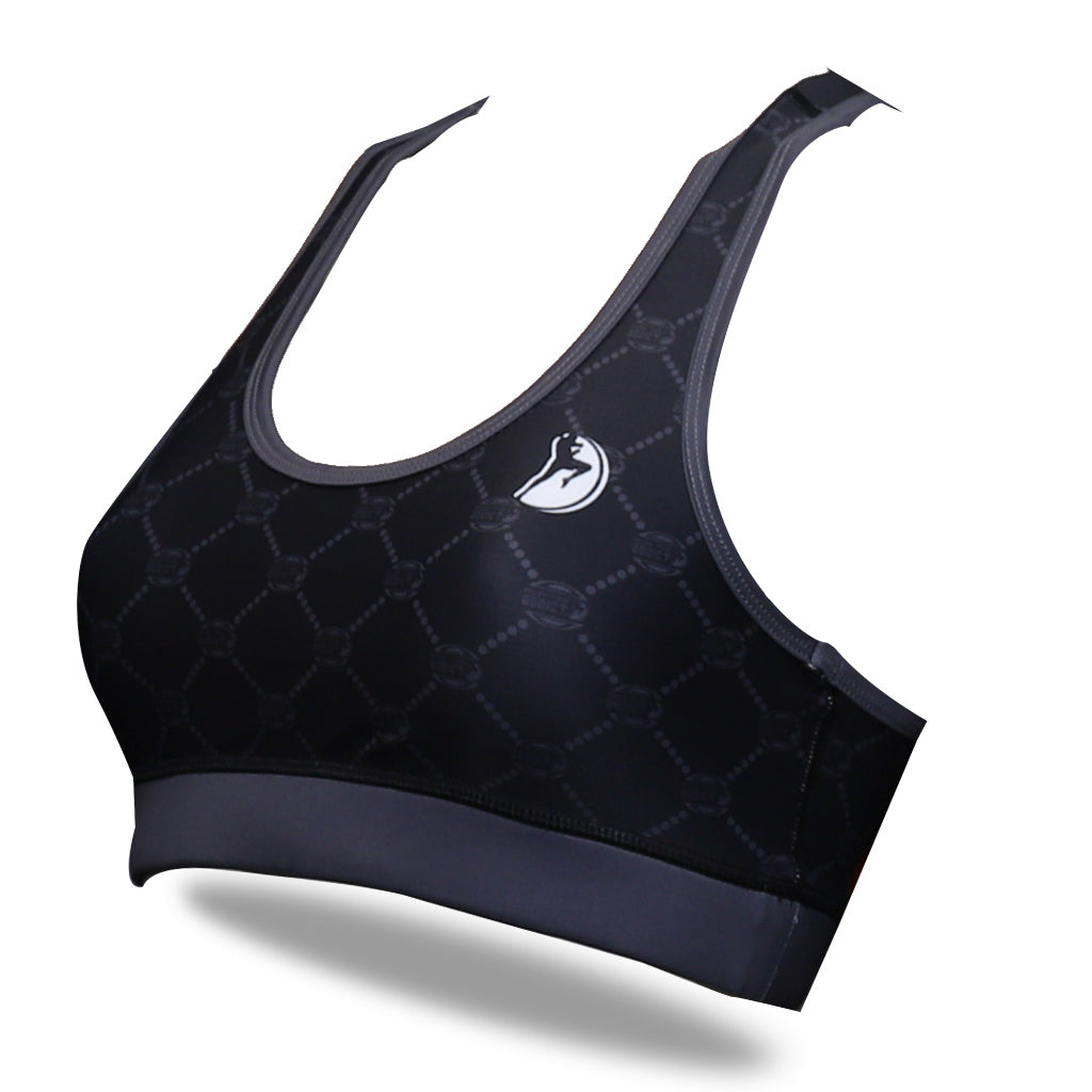 MTA Racerback Sport Bra - Black