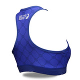 MTA Racerback Sport Bra - Blue
