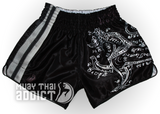 Phaya Rachasi Shorts - White on Black