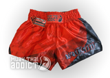 Honeycomb Fade Camo Muay Thai Shorts - Red
