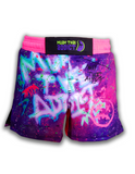 Neon Pink Graffiti Competition Short