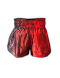 Red Crown Collector  Muay Thai Shorts
