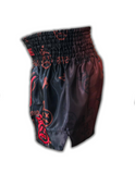Red Crown Collector  Muay Thai Shorts